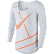 Nike Court Practice - White/Bright Mango