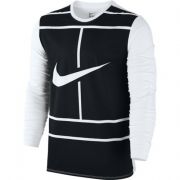 Nike Court Practice Shirt - White/Black