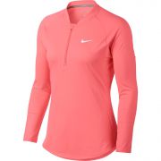 NikeCourt Pure Tennis Top - Lava Glow/White
