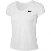 NikeCourt Dei-Fit Tennis Shirt - White/Black