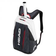 Head Djokovic Backpack  - Black/Red/White