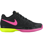 Nike Women Zoom Vapor 9.5 Tour - Black/Pink Blast/Volt/Bright Cactus