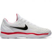 Men's Nike Zoom Cage 3 - White/Black-University Red