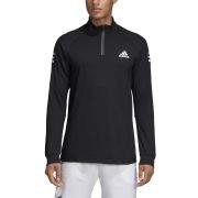 Adidas Club Midlayer 1/4 Zip Maglia - Black/White