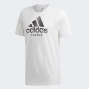 Adidas T-Shirt Logo - White