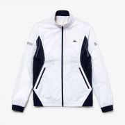 Lacoste SPORT Giacca sportiva uomo con zip x Novak Djokovic - Bianco