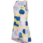 NikeCourt Dri-Fit Dress - Lilac Mist/Off Noir