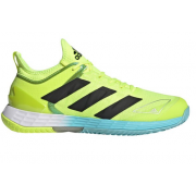 Adidas Adizero Ubersonic 4 - Solar Yellow / Core Black / Hazy Sky